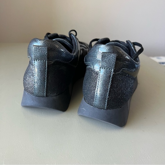 Tamaris Black Athletic Sparkly Shoes size 8.5 US 39 EU - Picture 6 of 10